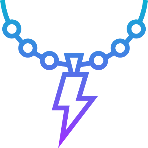 Necklace Meticulous Gradient icon