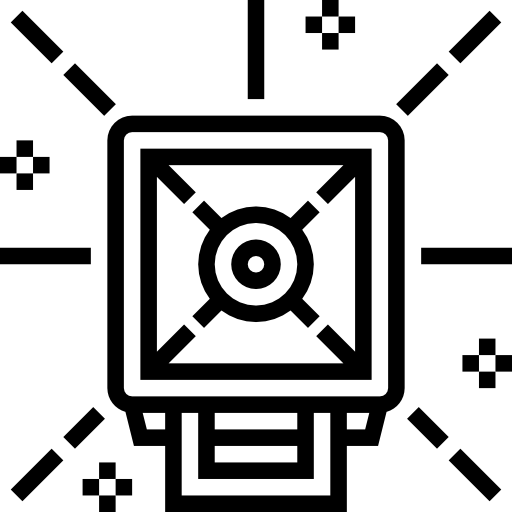スポットライト Meticulous Line icon