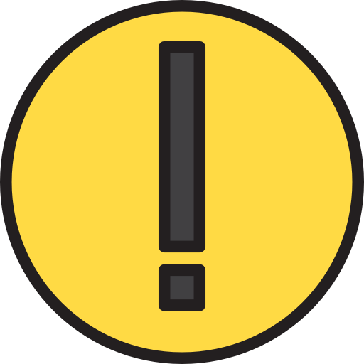 Caution xnimrodx Lineal Color icon