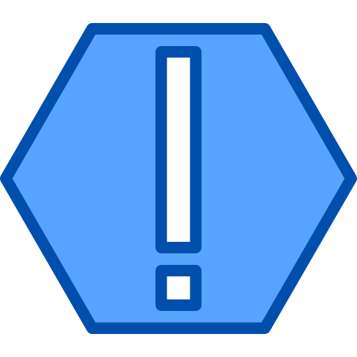 Caution xnimrodx Blue icon