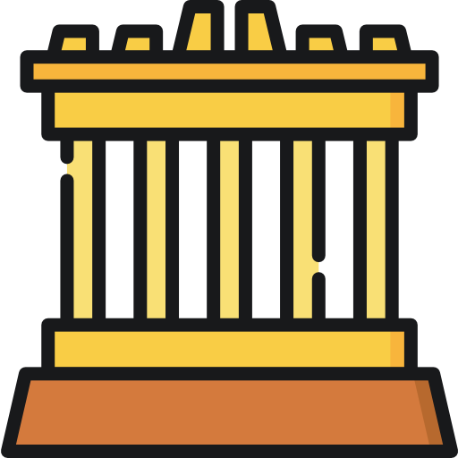 acrópolis Special Lineal color icono