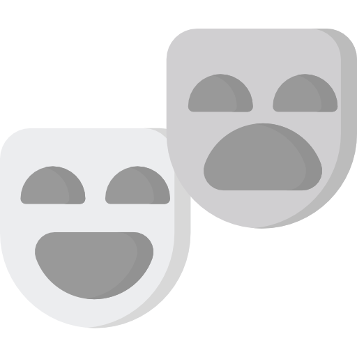 Theater masks Special Flat icon