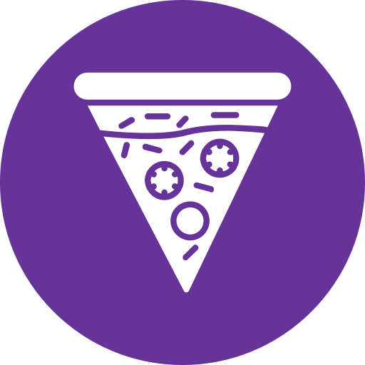 피자 Generic color fill icon