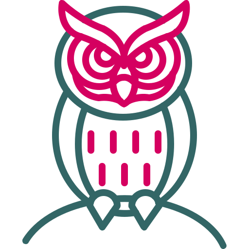 búho Generic color outline icono