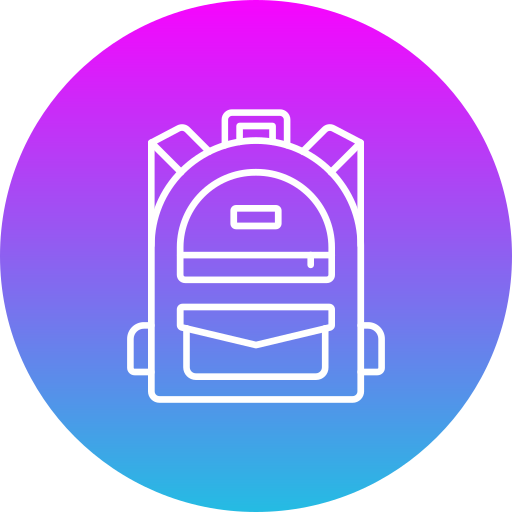 rucksack Generic gradient fill icon