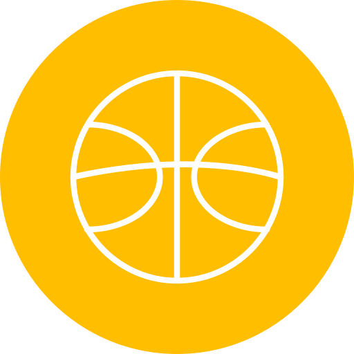 pallacanestro Generic color fill icona