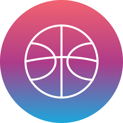 Баскетбол Generic gradient fill иконка