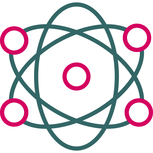 atómico Generic color outline icono