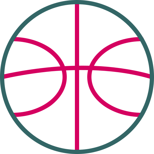 Баскетбол Generic color outline иконка