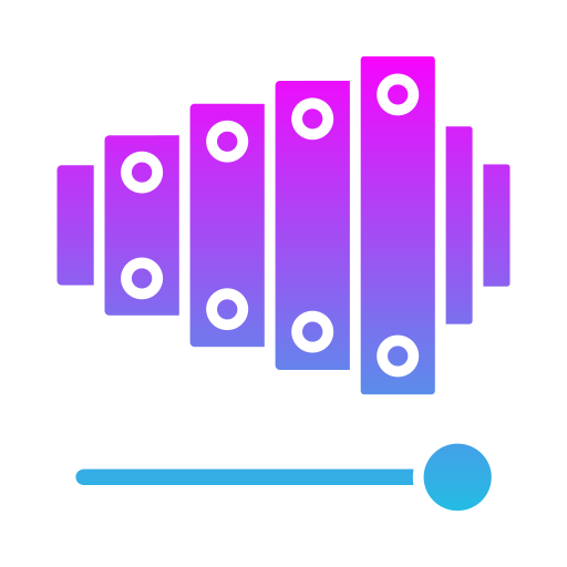 xylophone Generic gradient fill Icône