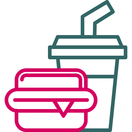 Fast food Generic color outline icon