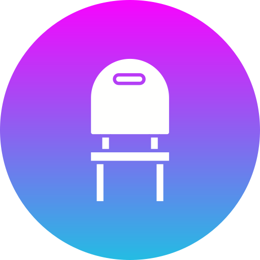 Baby chair Generic gradient fill icon