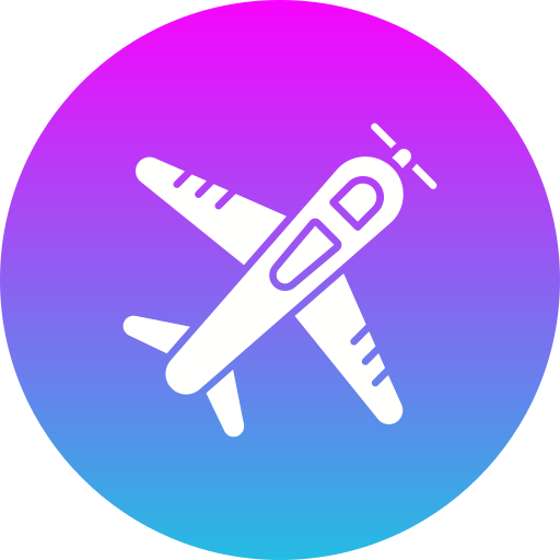 飛行機 Generic gradient fill icon