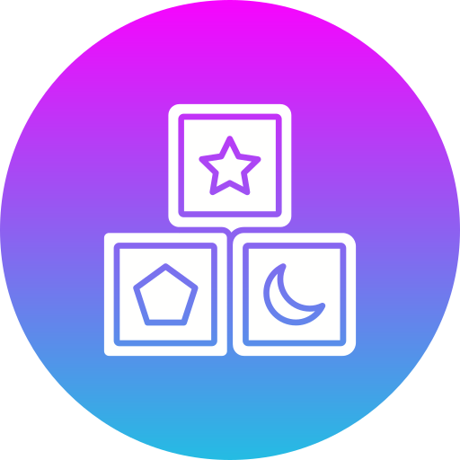 Shape toy Generic gradient fill icon