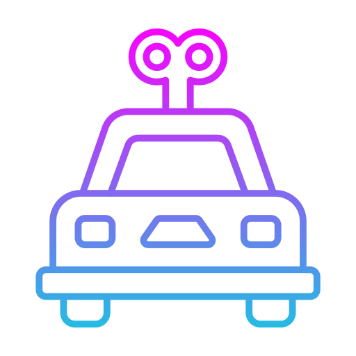 coche de juguete Generic gradient outline icono