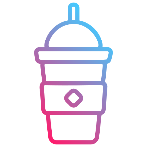 Bubble tea Generic gradient outline icon