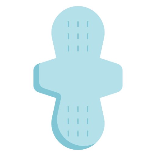 Sanitary pad Generic color fill icon