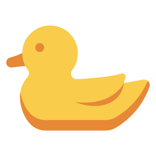 Rubber duck Generic color fill icon