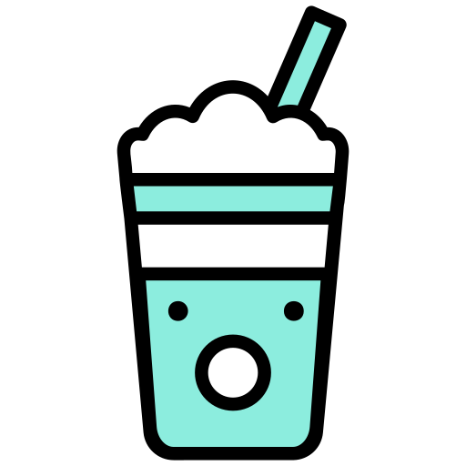 Bubble tea Generic color lineal-color icon