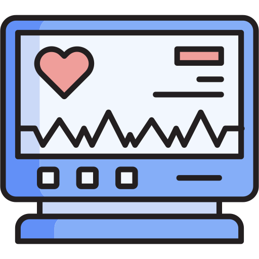 Ecg Generic color lineal-color icon