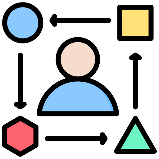 Adaptability Generic color lineal-color icon