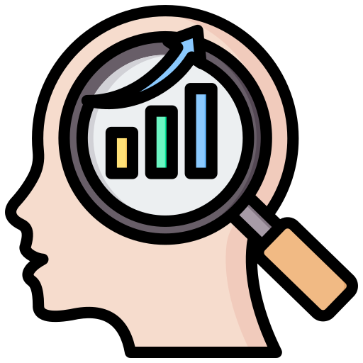 Analytical thinking Generic color lineal-color icon