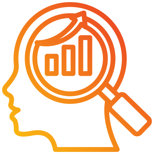 Analytical thinking Generic gradient outline icon