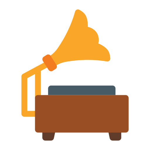 gramofon Generic color fill ikona