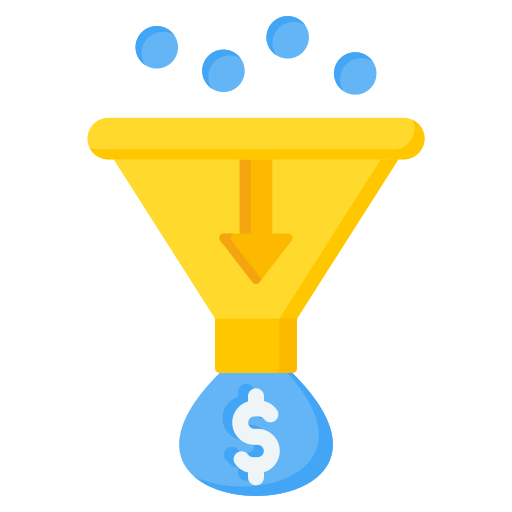 Sales funnel Generic color fill icon