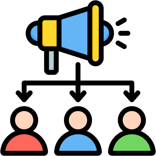 relations publiques Generic color lineal-color Icône