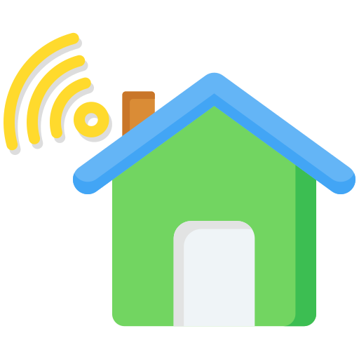 Smart home Generic color fill icon