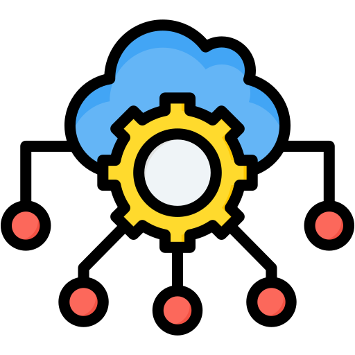 Edge computing Generic color lineal-color icon