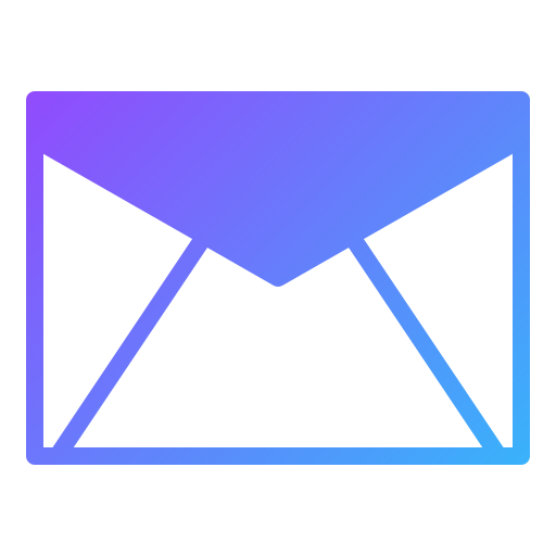 Email Generic gradient fill icon