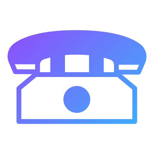 Telephone Generic gradient fill icon