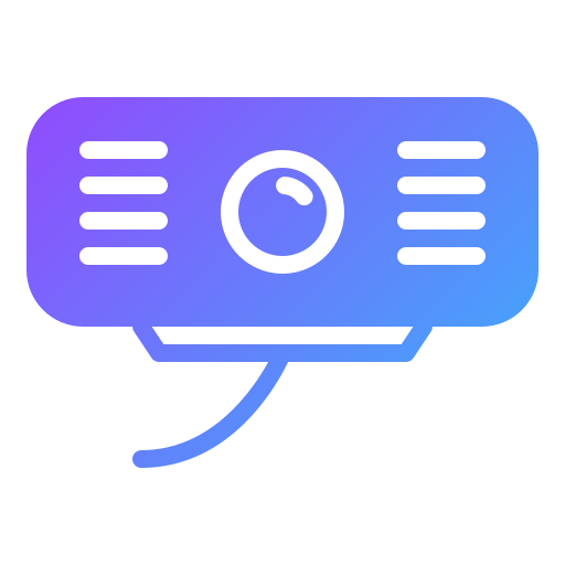 Webcamera Generic gradient fill icon