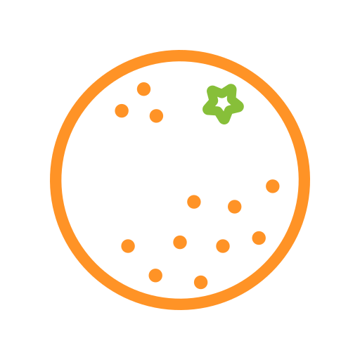 オレンジ Generic color outline icon