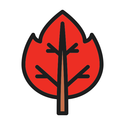 불타는 나무 Generic color lineal-color icon