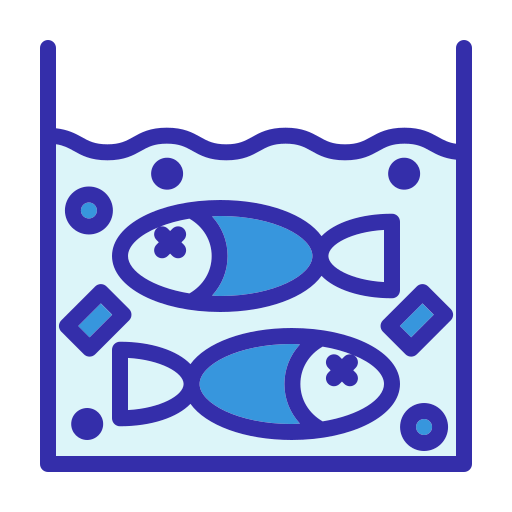 Dead fish Generic color lineal-color icon