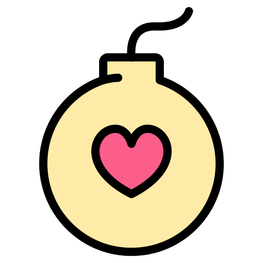 Love bomb Generic color lineal-color icon