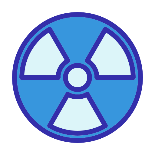 nuklear Generic color lineal-color icon