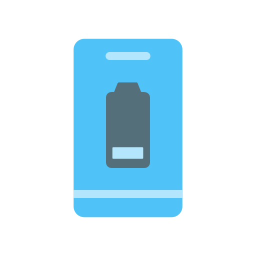 batterijniveau Generic color fill icoon