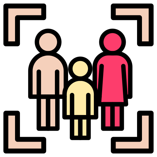 가족 Generic color lineal-color icon
