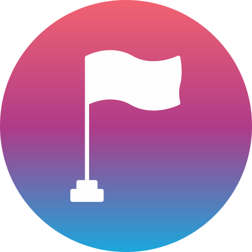 flagge Generic gradient fill icon