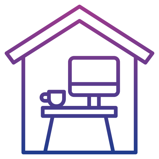 Home office Generic gradient outline icon