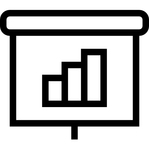 balkendiagramm Pictogramer Outline icon