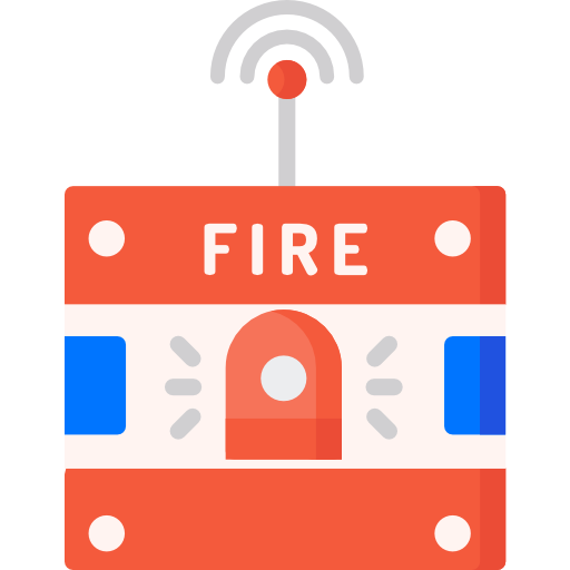alarme de incêndio Special Flat Ícone
