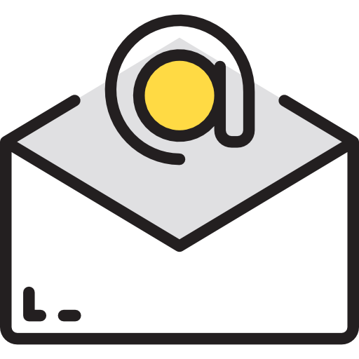 correo electrónico xnimrodx Lineal Color icono
