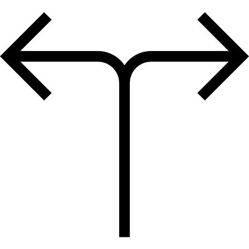 flecha doble Pictogramer Outline icono