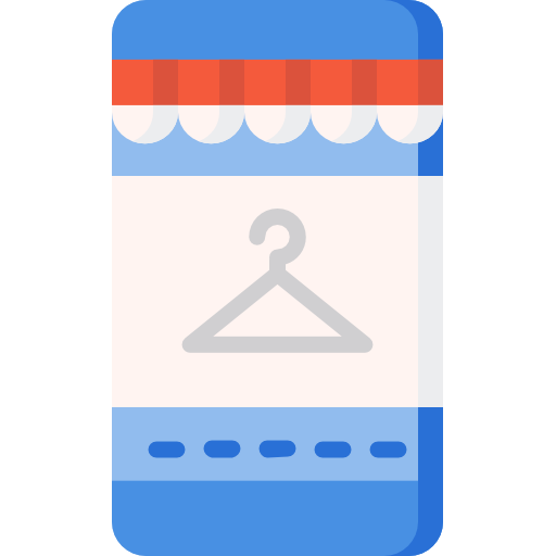 Shopping online Special Flat icon