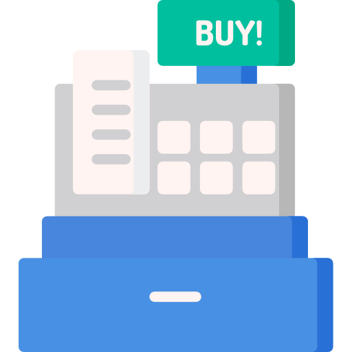 Cash register Special Flat icon